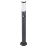Gartenlampe mit Bewegungsmelder anthrazit Gartenstehlampe Edelstahl E27 Wegeleuchte Garten, 3 Sensoreinstellungen Fernbedienung dimmbar, 1x RGB LED Gartenlampe mit Bewegungsmelder anthrazit Gartenstehlampe Edelstahl E27 Wegeleuchte Garten, 3 Sensoreinstellungen Fernbedienung dimmbar, 1x RGB LED