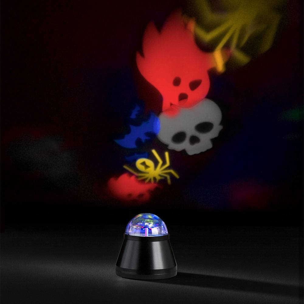 RGB LED Tisch Leuchte Deko Ess Zimmer Beleuchtung Halloween Kugel Beistell Lampe