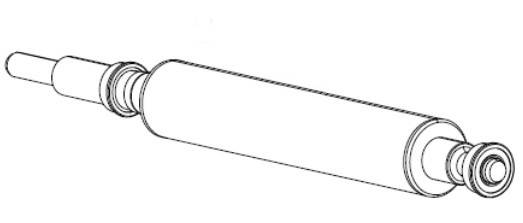 Zebra - Druckwalze - für Zebra ZT610