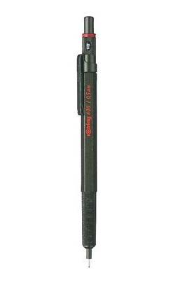 Rotring Feinminenstift 600 Metallic 0.5mm, Grün, Metall, HB, 0,5 mm, Hexagonal, Metall