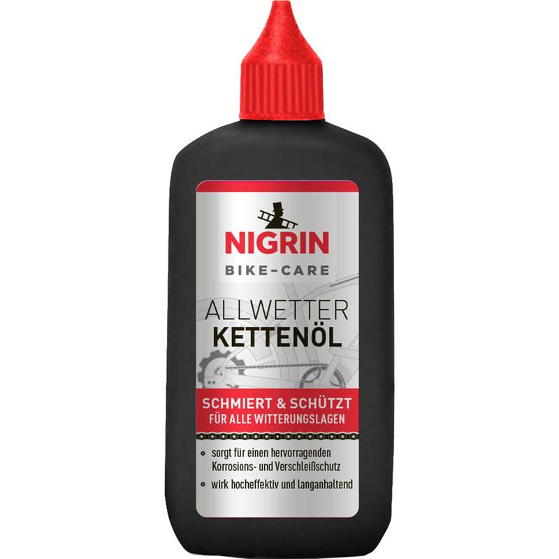 NIGRIN Bike-Care Kettenöl-Allwetter, 100 ml