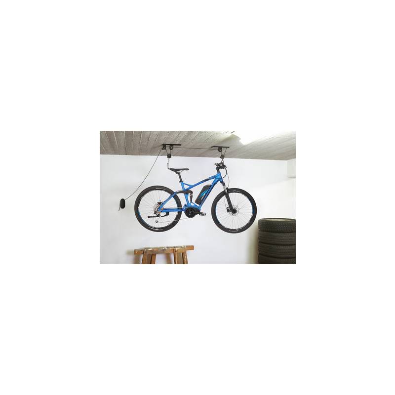 FISCHER Fahrrad-Lift PLUS, Tragkraft: 30 kg, schwarz