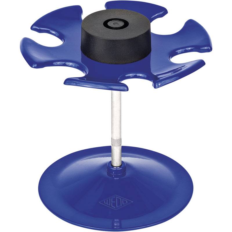 WEDO Stempelträger 6-fach, rund, blau