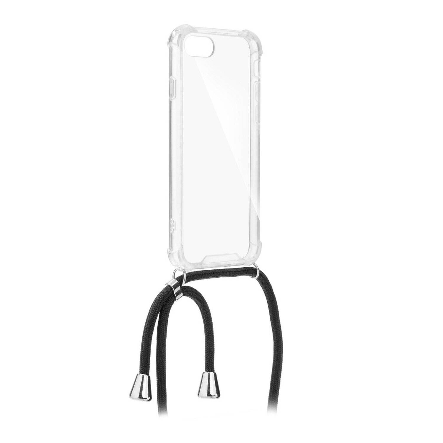 Handyhülle Case Handykette Schutz mit Band Kordel Kette Schnur zum Umhängen kompatibel mit Huawei P40 Lite