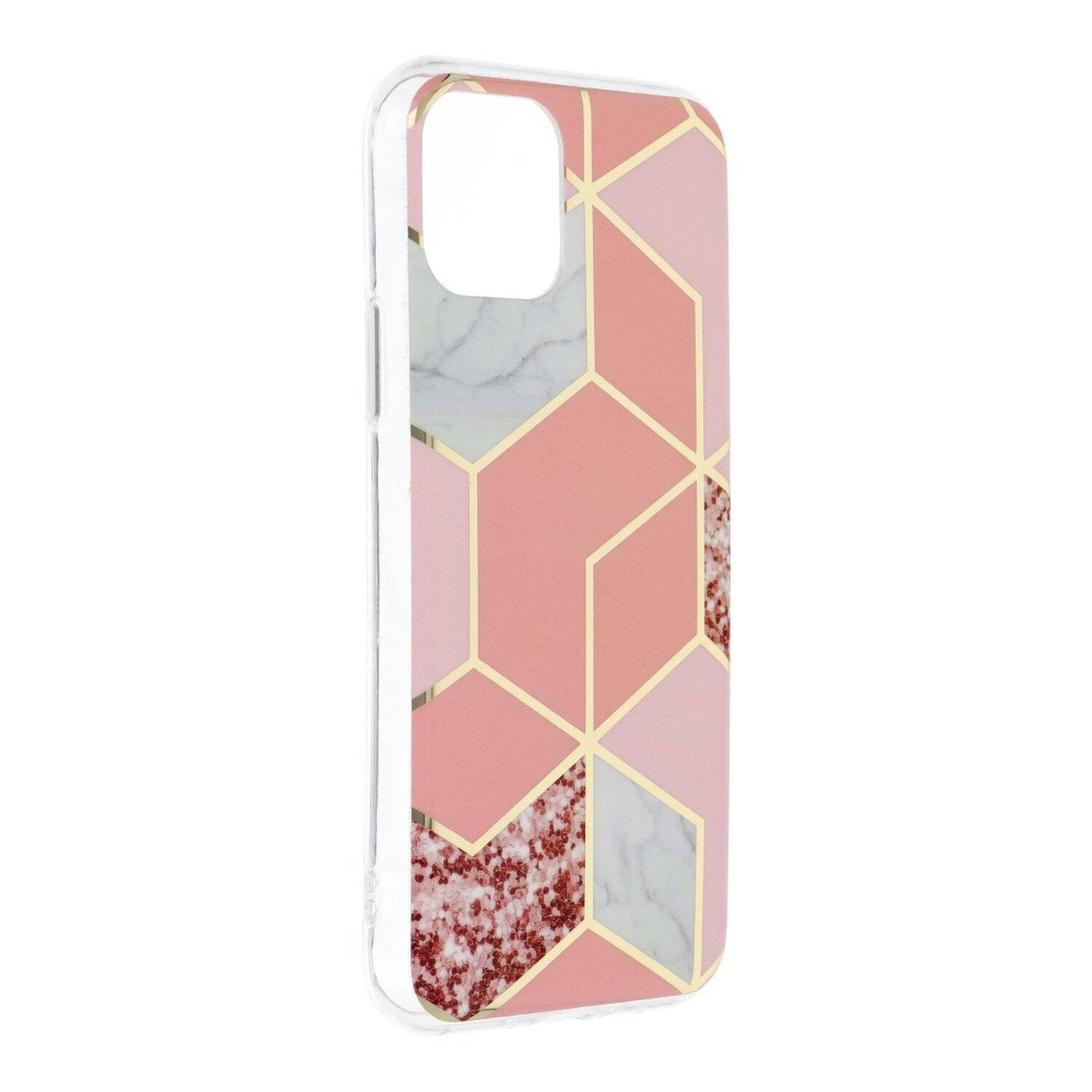 Handy Hülle Schutz Cover Case "Marble Cosmo" Muster Tasche für iPhone 12 Mini Motiv 2