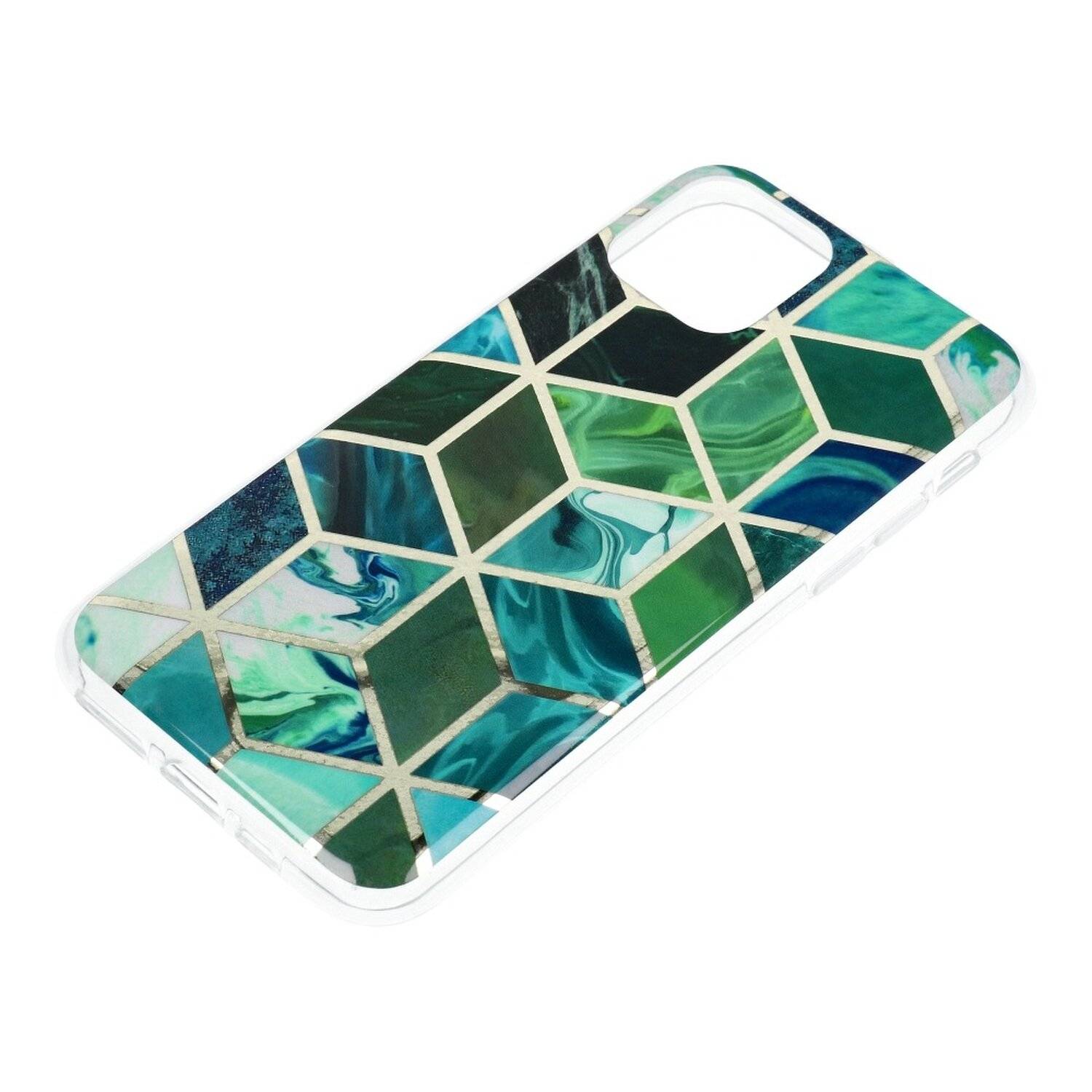 Handy Hülle Schutz Cover Case "Marble Cosmo" Muster Handyschale Tasche für Samsung Galaxy M31s (M317F) Motiv 8