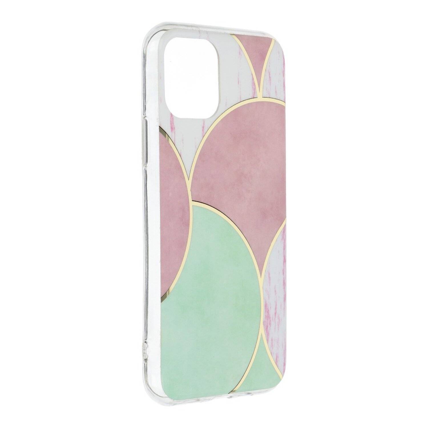 Handy Hülle Schutz Cover Case "Marble Cosmo" Muster Tasche für iPhone 12 Pro Motiv 5
