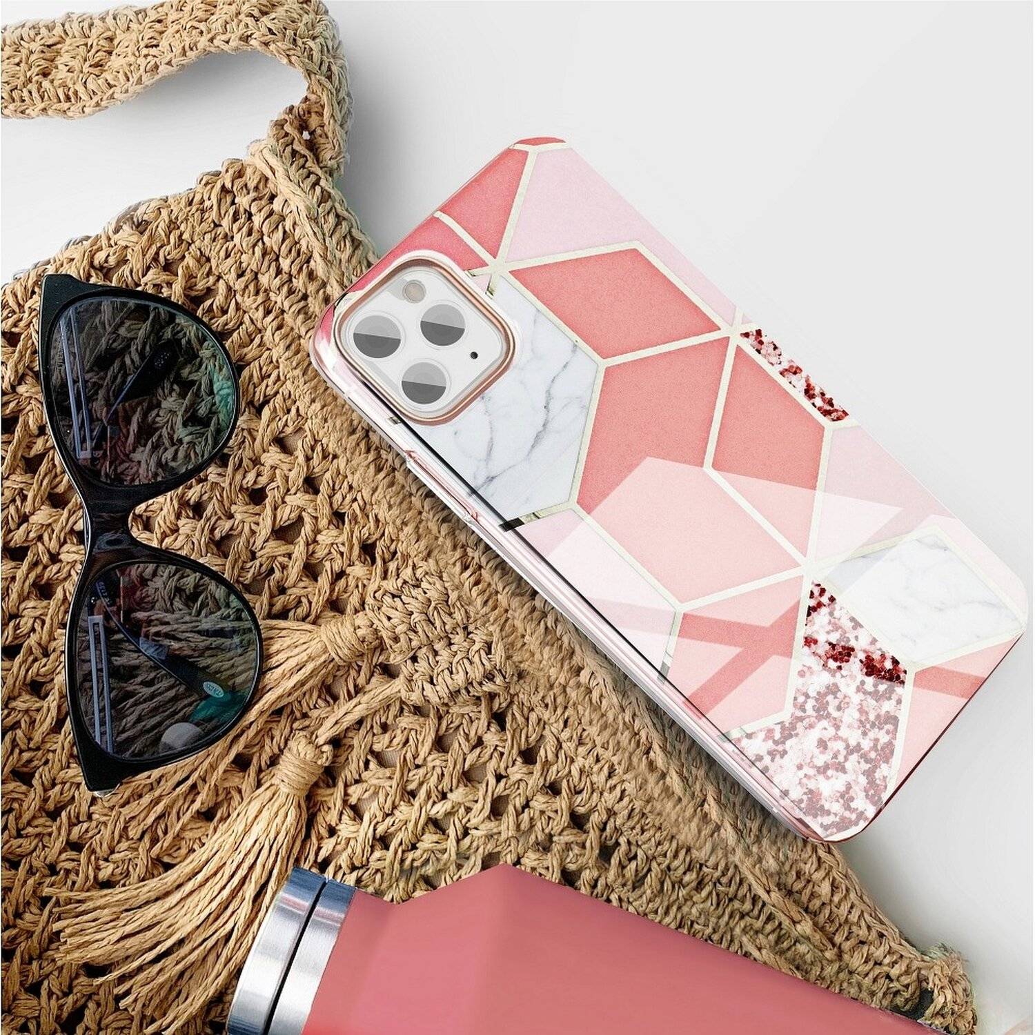 Handy Hülle Schutz Cover Case "Marble Cosmo" Muster Handyschale Tasche für Samsung Galaxy A32 5G (A326F) Motiv 2