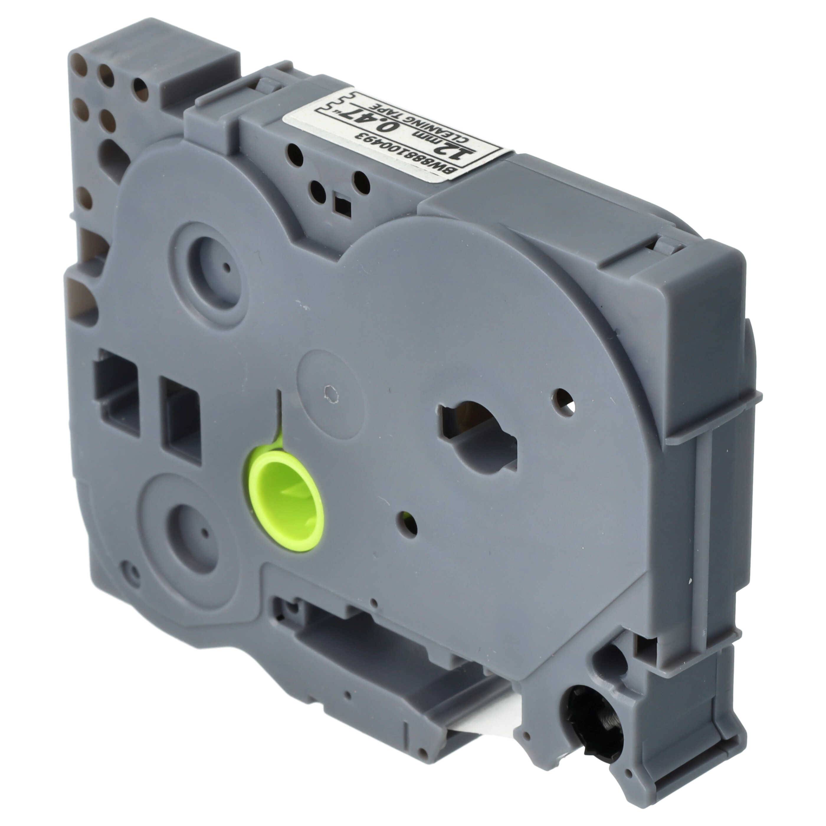 vhbw Druckkopf Reinigungskassette kompatibel mit Brother PT H101TB, H105, H105NB, H105WB, H101LB Beschriftungsgerät - 2,5mx 12mm