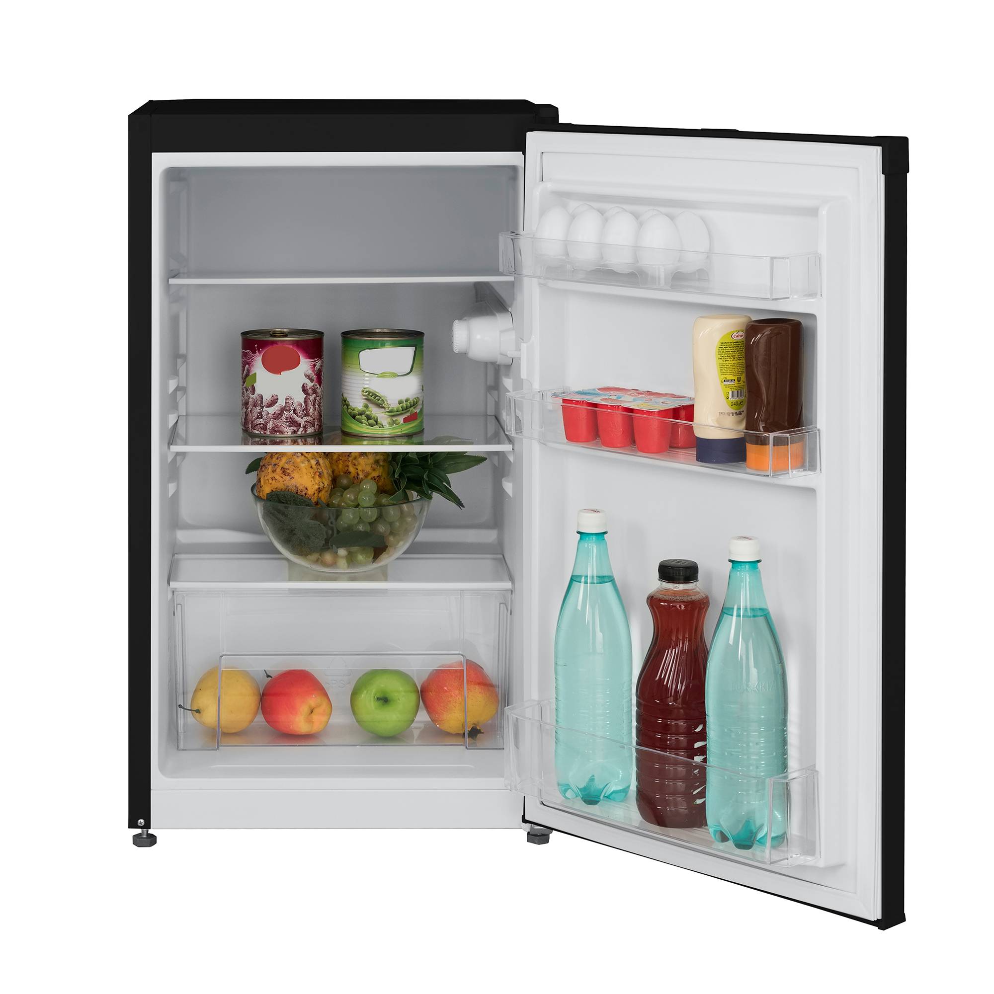 Telefunken CF-31-121-B Kühlschrank ohne Gefrierfach | Freistehend | 90 L Gesamt-Nutzinhalt | Temperaturregelung