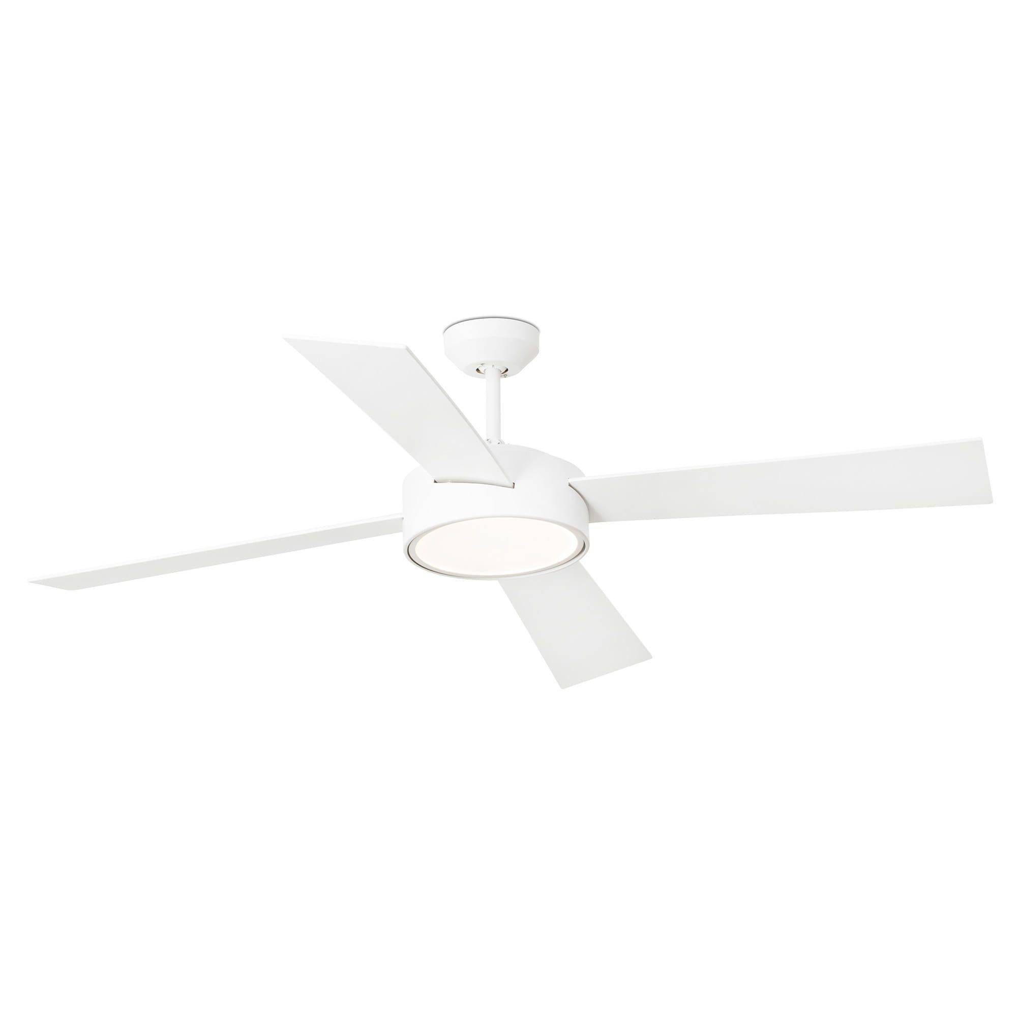 Energiespar Deckenventilator Hydra Weiß mit LED