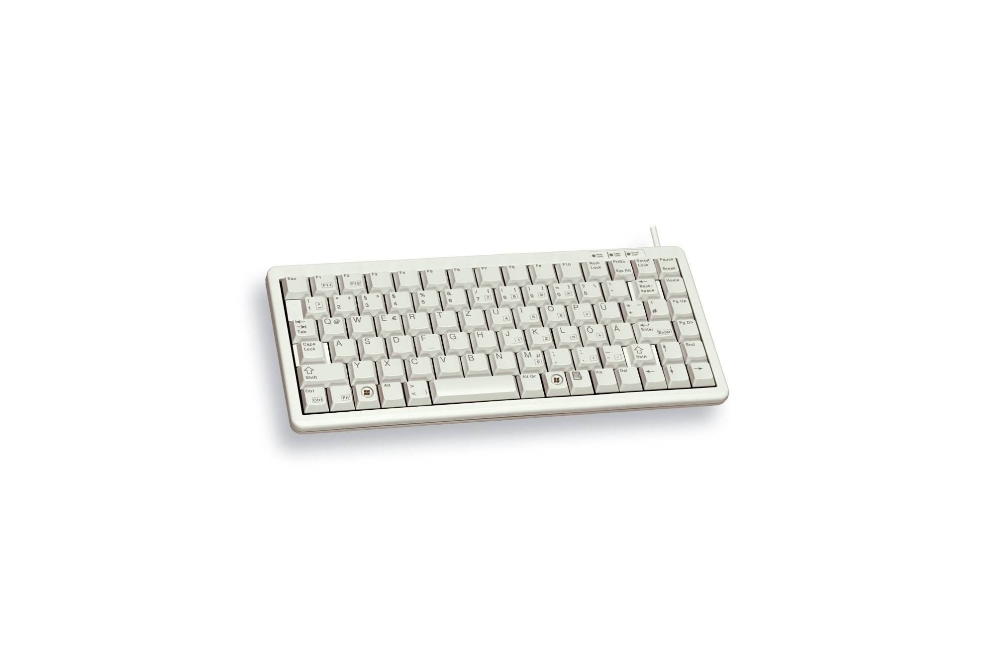 CHERRY Compact-Keyboard G84-4100 - Tastatur - USB