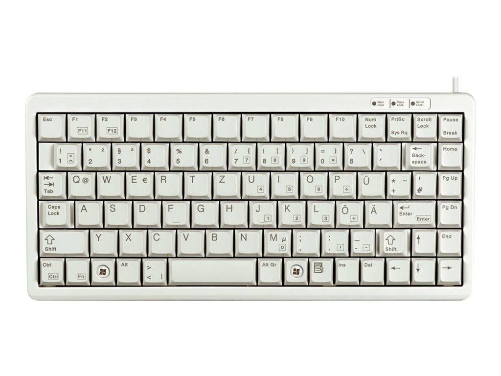 CHERRY Compact-Keyboard G84-4100 - Tastatur - USB