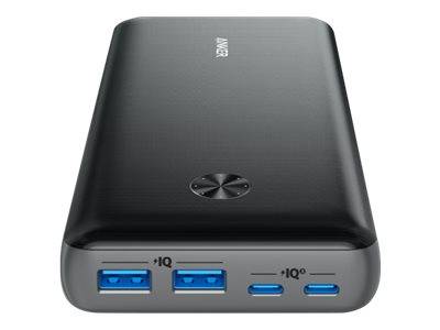 Anker PowerCore III Elite 25600 - Powerbank - 25600 mAh - 60 Watt - IQ 3.0 (2 x USB, USB-C)