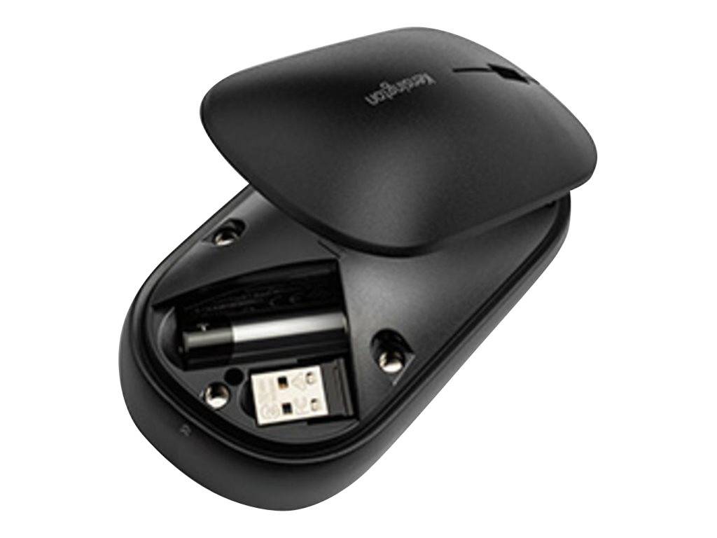 Kensington SureTrack Dual Wireless Mouse - Maus - optisch - 4 Tasten - kabellos - 2.4 GHz, Bluetooth 5.0 LE, Bluetooth 3