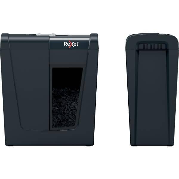 Aktenvernichter Secure S5 6mm Streifenschnitt 5 Blatt schwarz