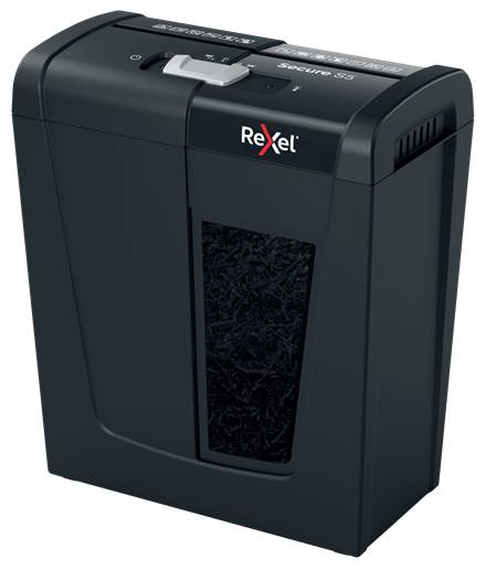 Rexel Secure S5 - Streifenzerkleinerung - 6 mm - 10 l - 75 Blätter - 70 dB - 5 Blätter