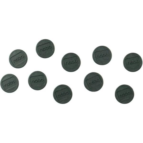 Magnet rund 13mm VE=10 Stück schwarz