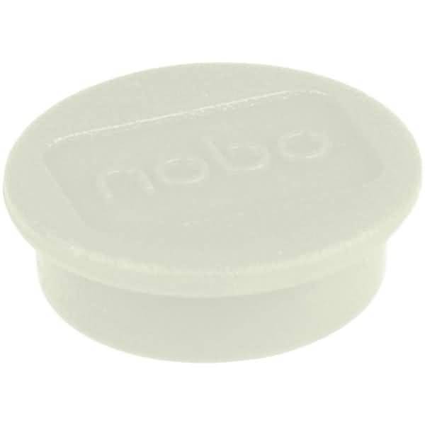 Magnet rund 13mm VE=10 Stück weiß