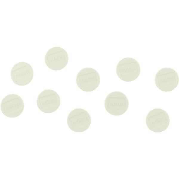Magnet rund 13mm VE=10 Stück weiß