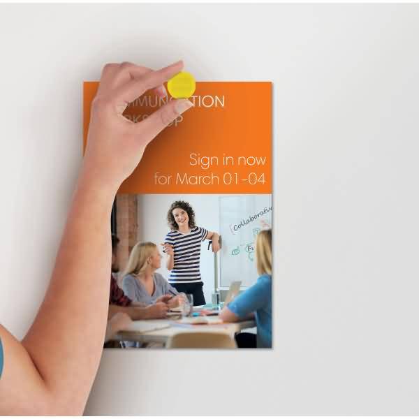 Magnet rund 13mm VE=10 Stück gelb