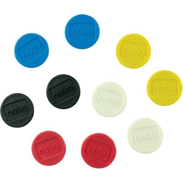 Magnet rund 13mm VE=10 Stück sortiert