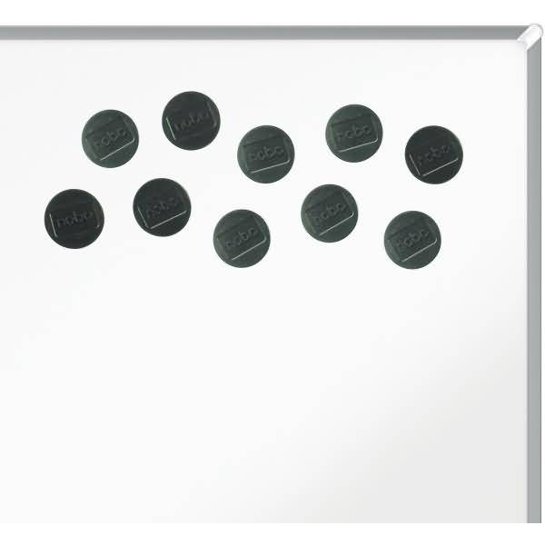 Magnet rund 38mm extra stark VE=10 Stück schwarz