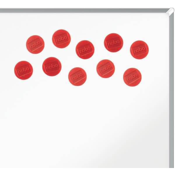 Magnet rund 38mm extra stark VE=10 Stück rot