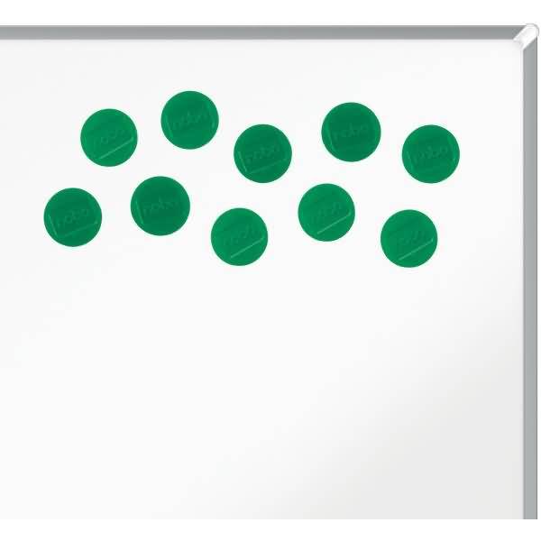 Magnet rund 38mm extra stark VE=10 Stück grün