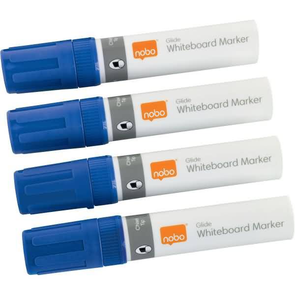 Boardmarker Glide Keilspitze VE=4 Stück blau