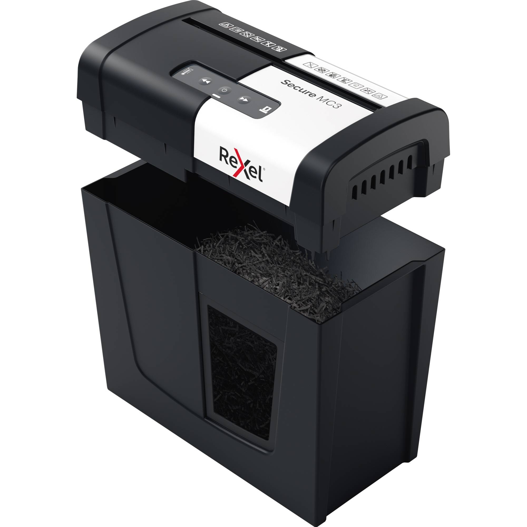 Rexel Aktenvernichter Secure MC3 Whisper-Shred P5 2020128EU
