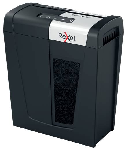 Rexel Secure MC4 - Mikrogeschnittene Zerkleinerung - 2x15 mm - 14 l - 150 Blätter - 60 dB - Tasten