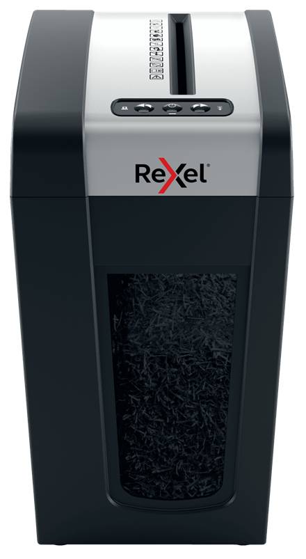 Rexel MC6-SL - Mikrogeschnittene Zerkleinerung - 2 x 15 mm - 18 l - 60 dB - Tasten - 6 Blätter