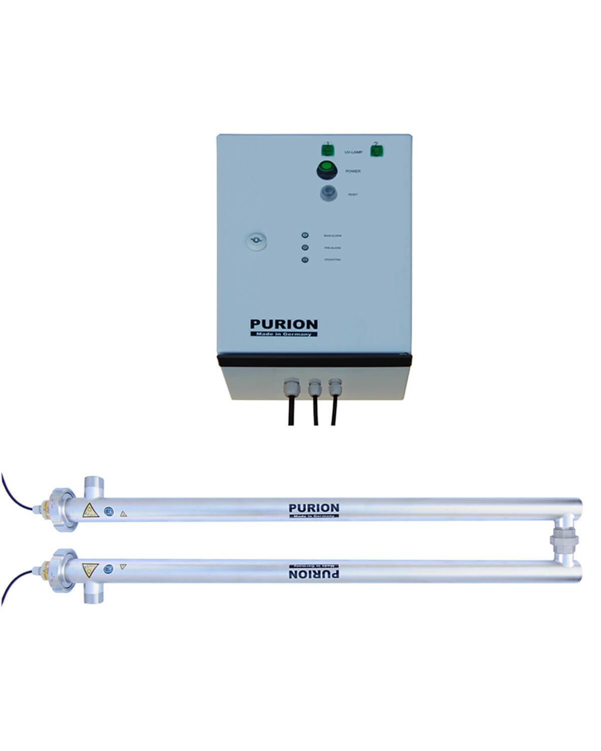 PURION 2500 H Dual OTC, Lebensdauerüberwachung Legionellen Bekämpfung