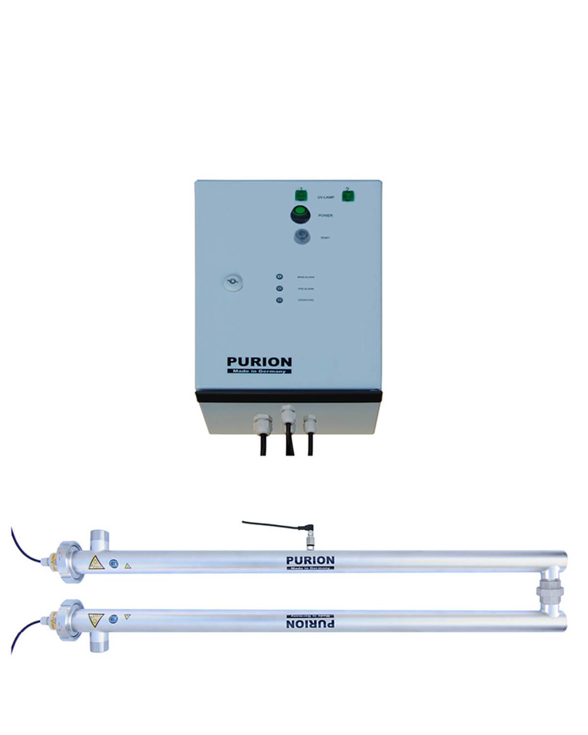 PURION 2500 H Dual OPD Sensorüberwachung Schutz gegen Legionellen