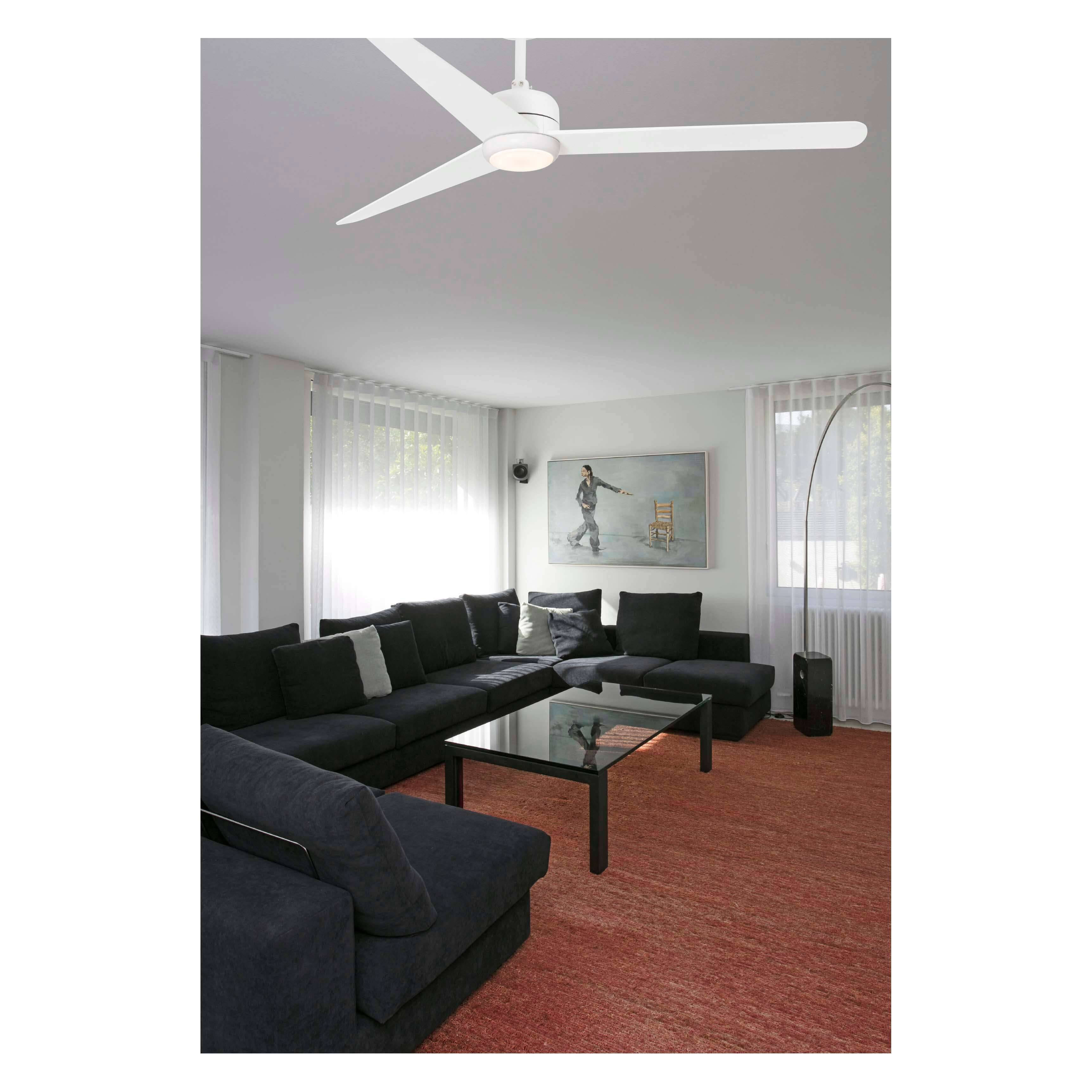 Energiespar Deckenventilator Nuu mit LED & Fernbedienung