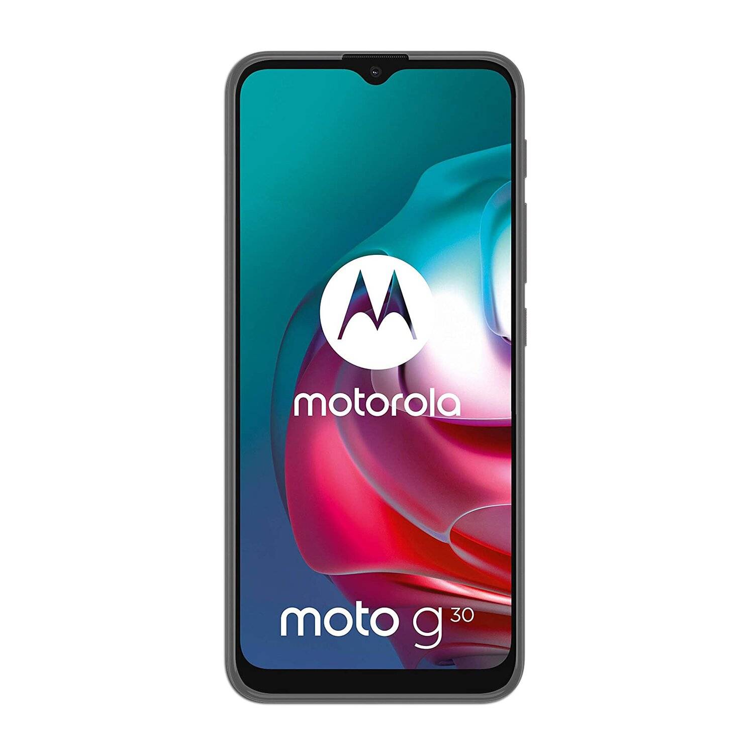 cofi1453® Silikon Hülle Basic kompatibel mit MOTOROLA MOTO G30 Case TPU Soft Handy Cover Schutz Transparent