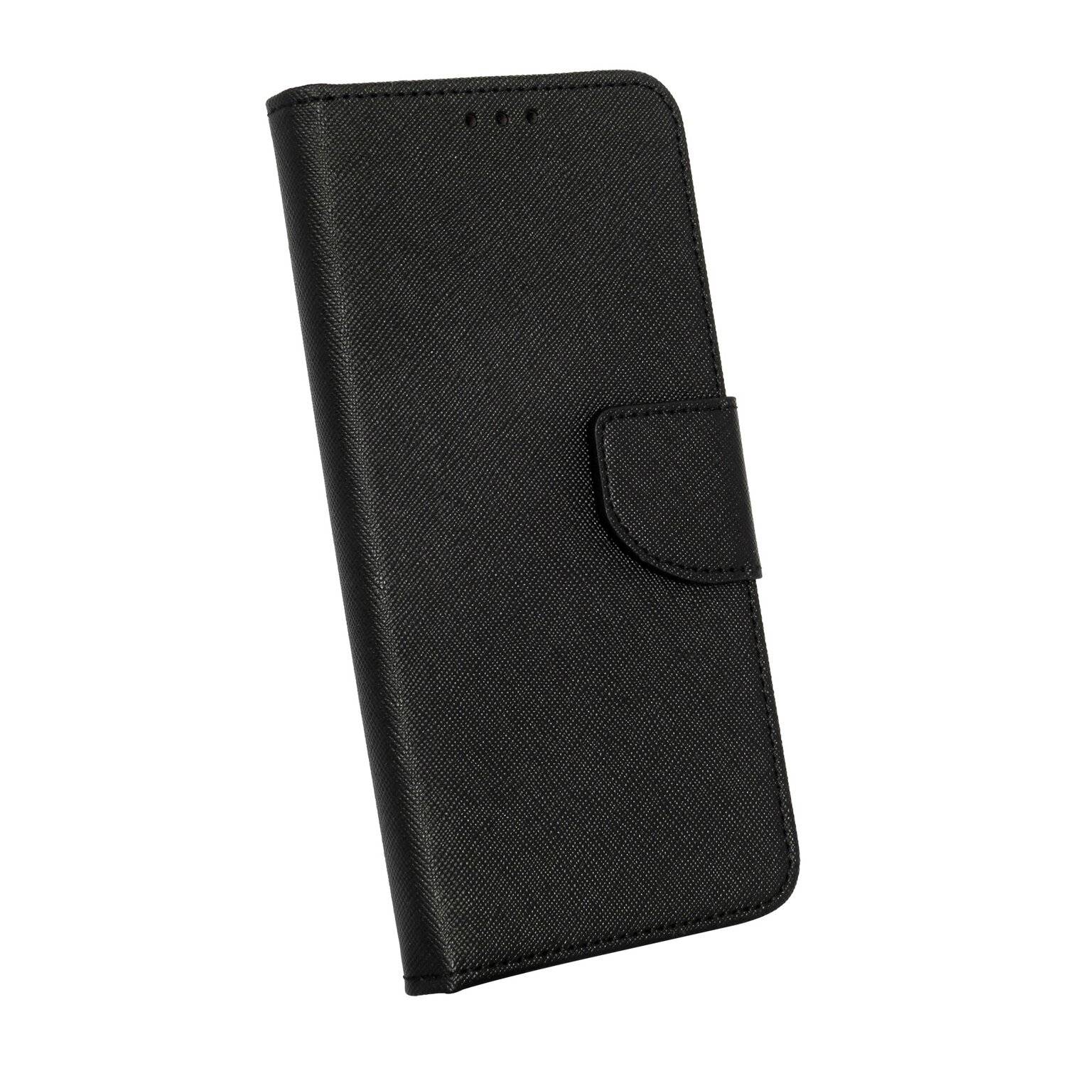 Buch Tasche "Fancy" für GOOGLE PIXEL 5A Handy Hülle Etui Brieftasche Schutzhülle mit Standfunktion, Kartenfach Schwarz