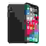 Apple Silikon Case iPhone XS Max MRWE2ZM/A schwarz Handyhülle
