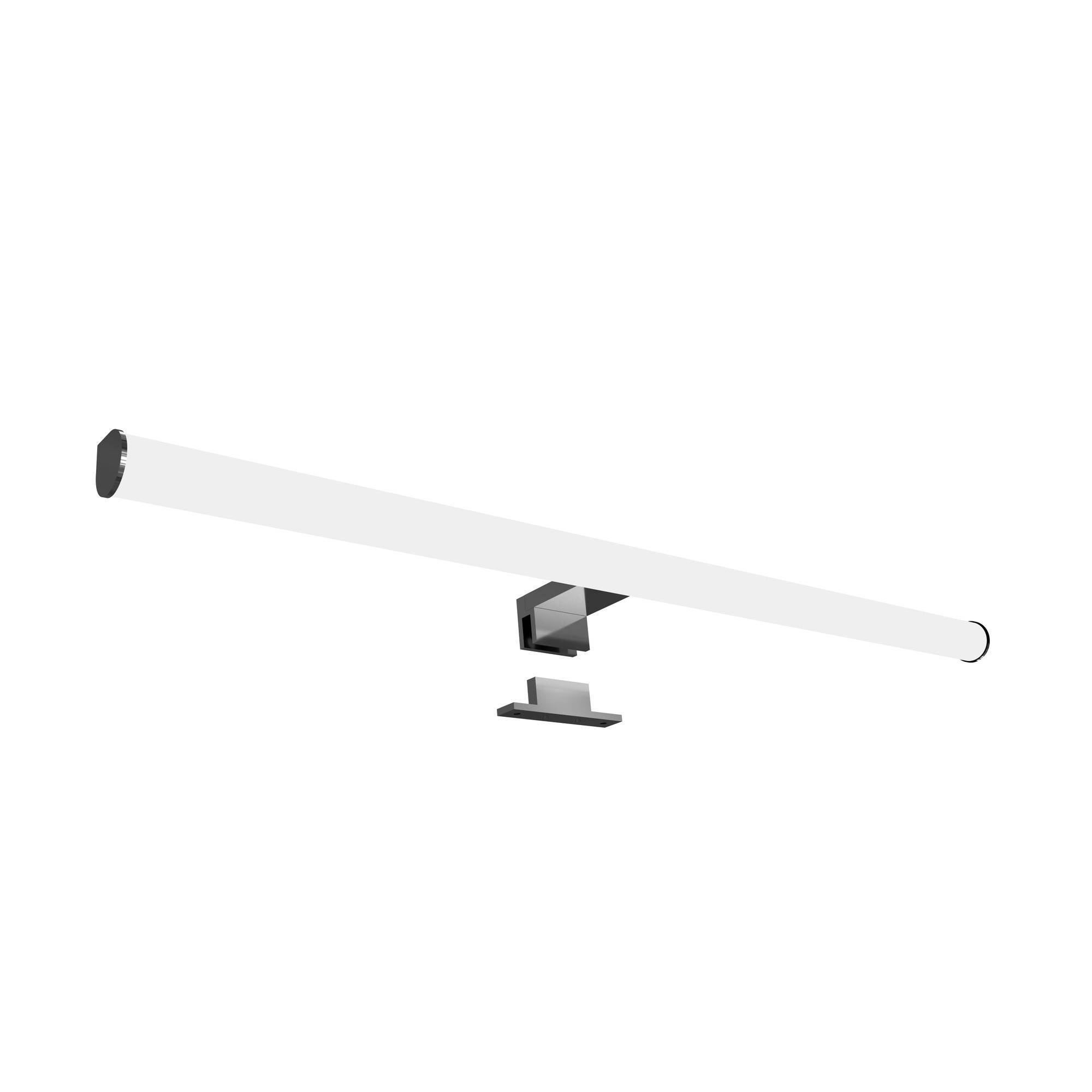 kalb | LED Spiegelleuchte 600mm Aufbauleuchte 230V Badezimmer Leuchte verchromt