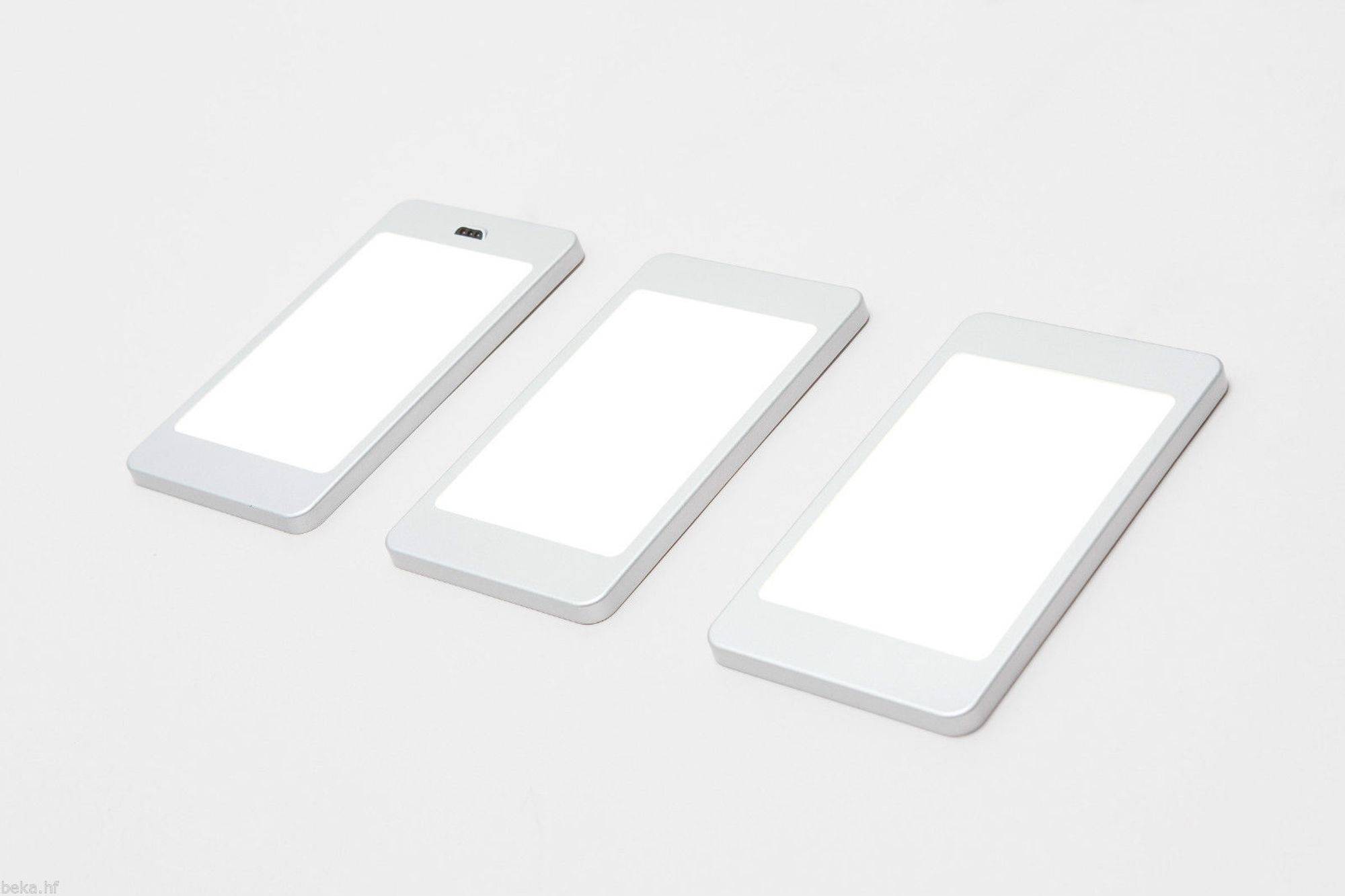 kalb | LED Unterbauleuchte 6Watt SET Sensor Küchenleuchte Einbauspot Einbaustrahler