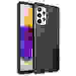 NALIA Design Case für Samsung Galaxy A72, Leder Look Handyhülle Silikon Cover