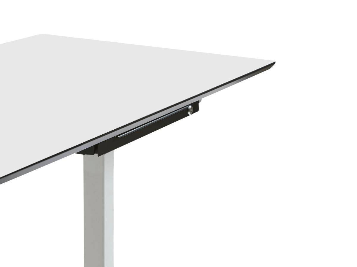 TecLines TUS004W ausziehbare Unterbau Schublade S abschließbar, weiß