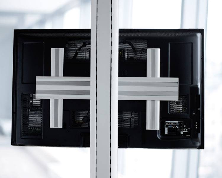 SMS X H Unislide - Befestigungskit (Deckenmontage, Wand-/Bodenmontage) - für Fla