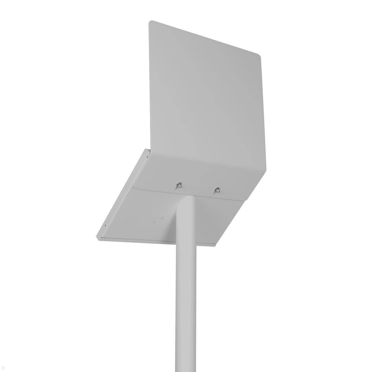 TabLines TWT001S Zubehör Werbetafel für TBS Tablet Bodenständer, silber