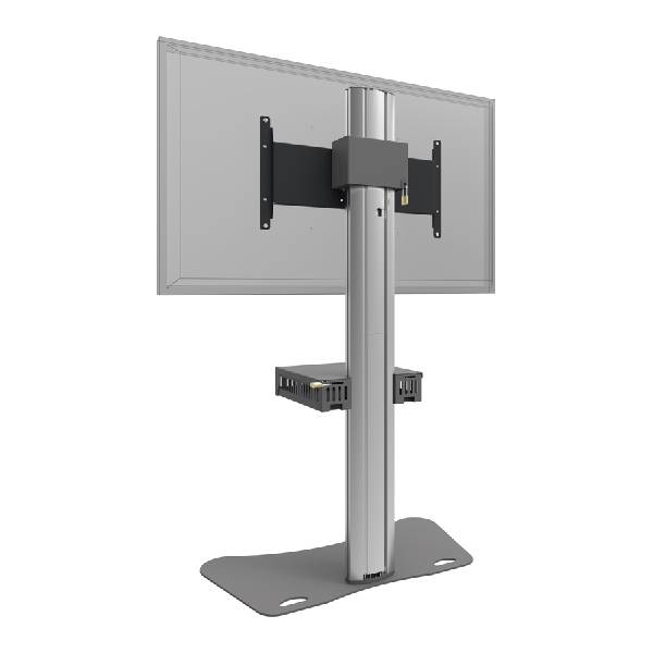 SMARTMETALS MOUNTING SOLUTIONS Abschließbares Mediengehäuse (Innenmaße 450x377x114mm | max. 10kg) - dunkelgrau