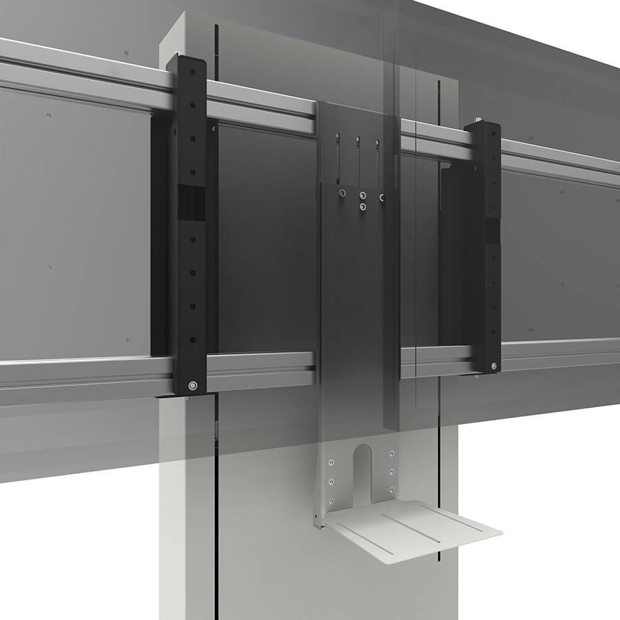 SMARTMETALS MOUNTING SOLUTIONS Business & VC Trolley Kamerahalterung (229x220mm | max. 2,0kg) - weiß