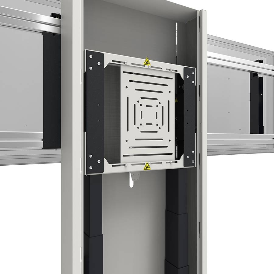 SMARTMETALS MOUNTING SOLUTIONS Business & VC Trolley Universalhalterung für PC (VESA 75-100-200 | max. 10kg) - weiß