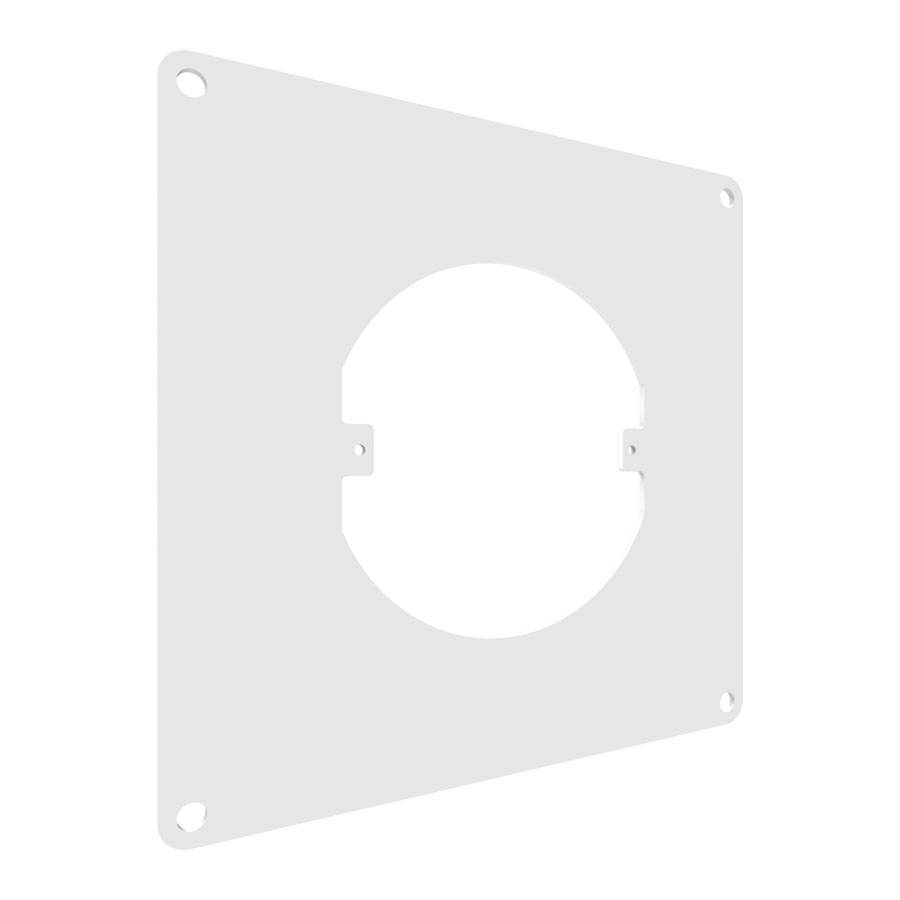 SMARTMETALS MOUNTING SOLUTIONS Adapterplatte für elektrische Anschlüsse - weiß