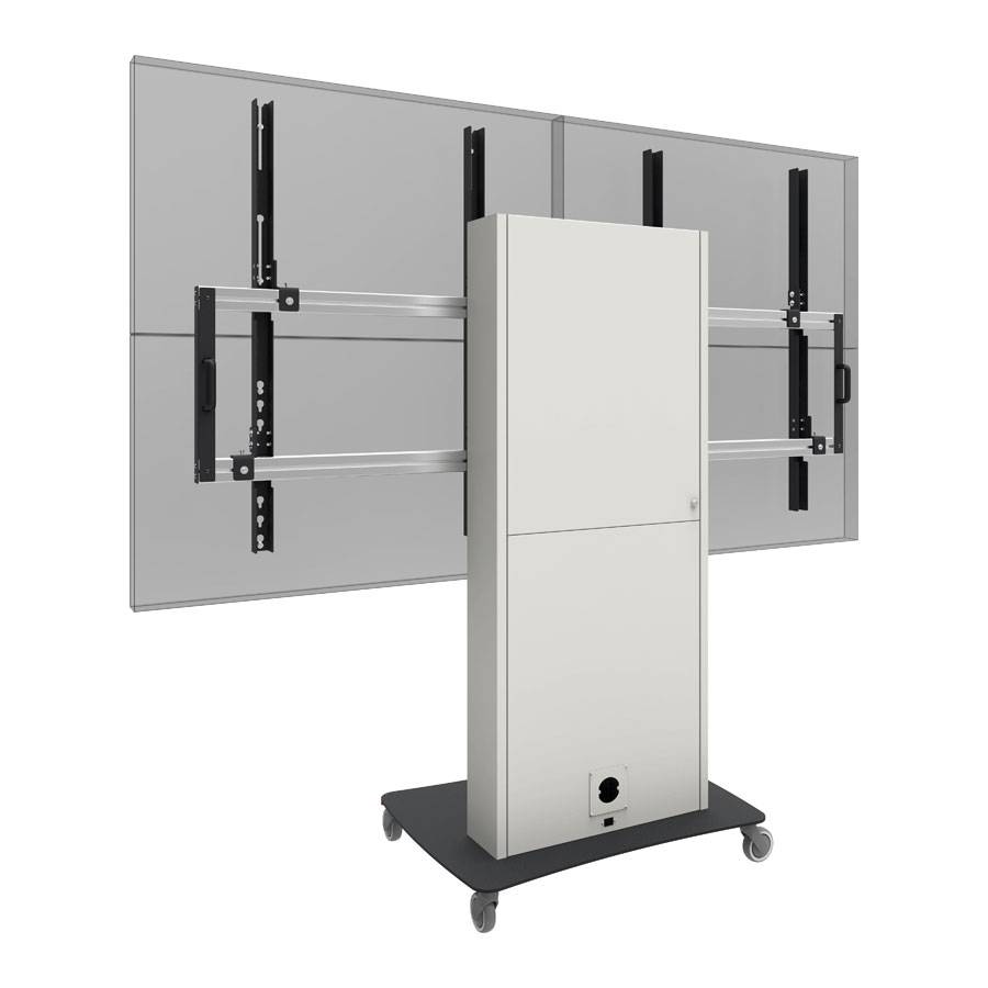 SMARTMETALS MOUNTING SOLUTIONS Adapterplatte für elektrische Anschlüsse - weiß